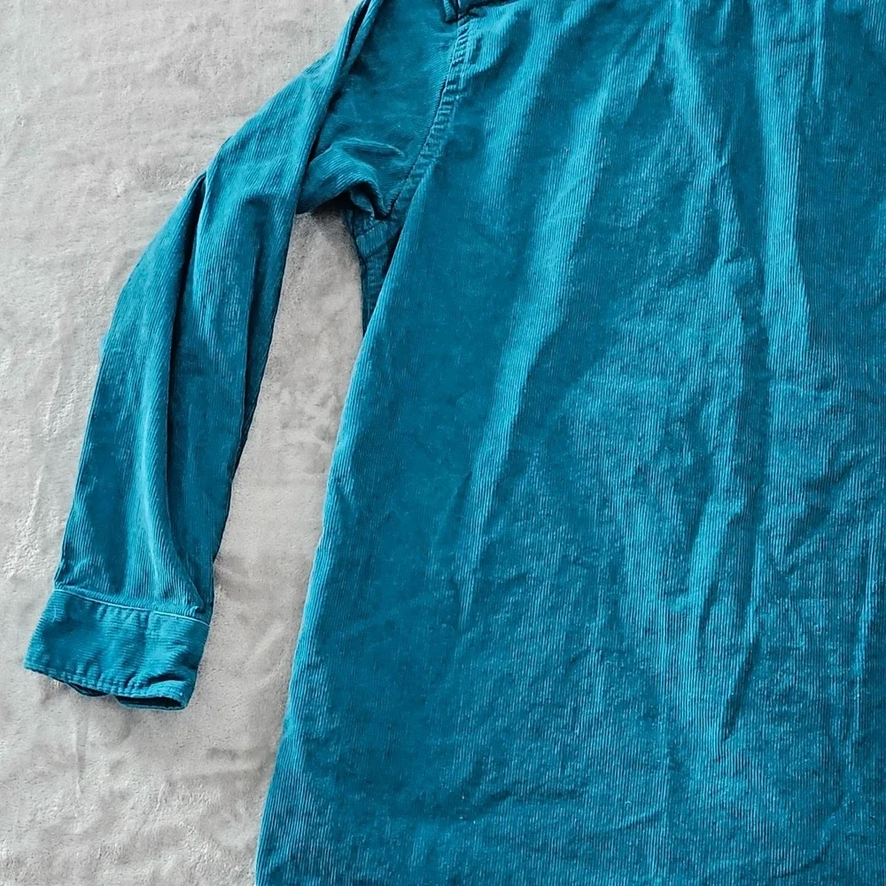 Levi's Jackson Worker Shacket Men's L Blue Corduroy Button Up‎ Gorpcore Button